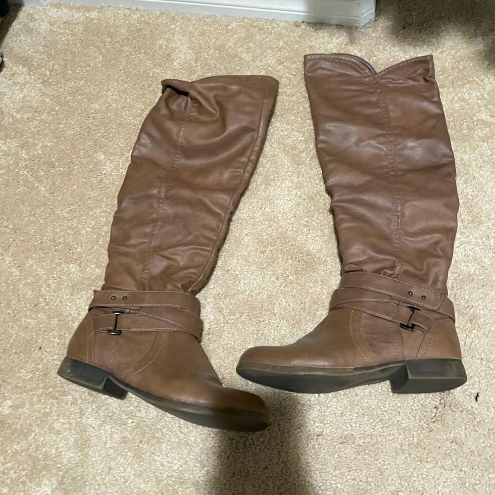Over the knee boots